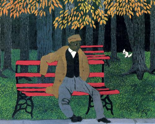 Man On A Bench