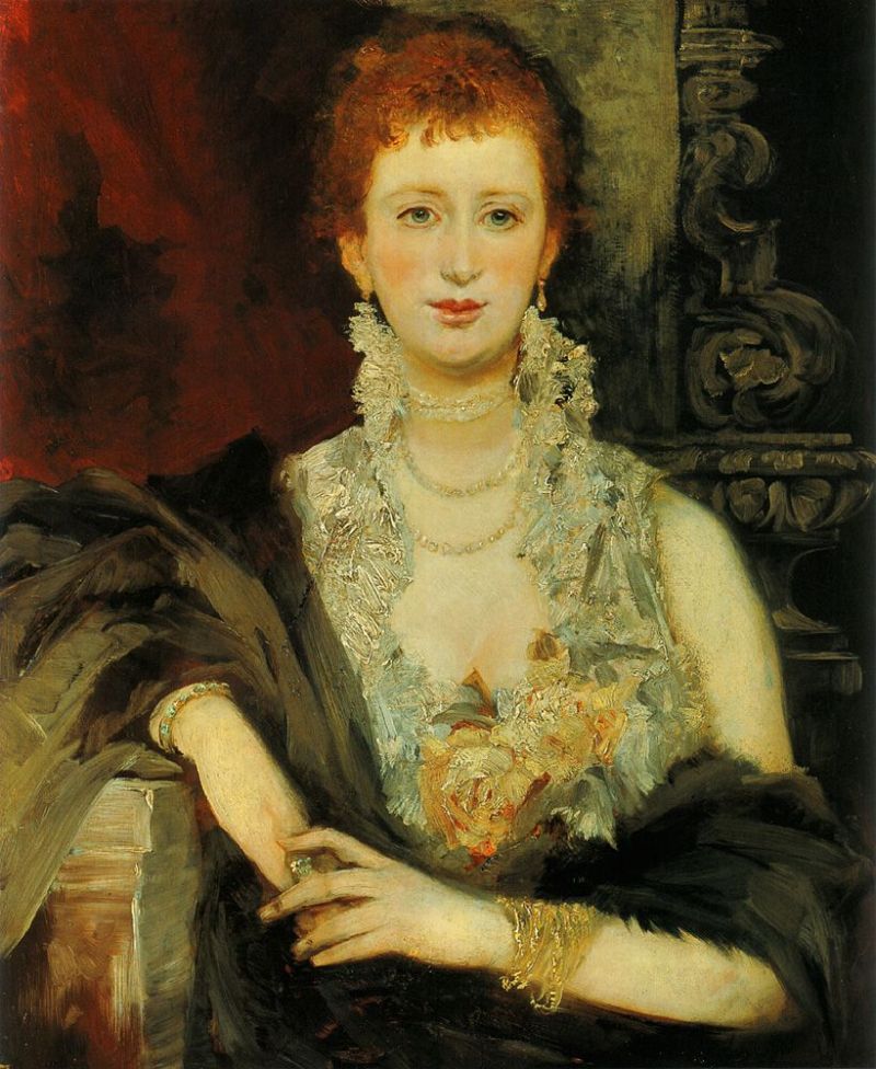 Portrait of Clothilde Beer