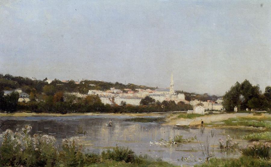 The Banks of the Seine at St. Cloud