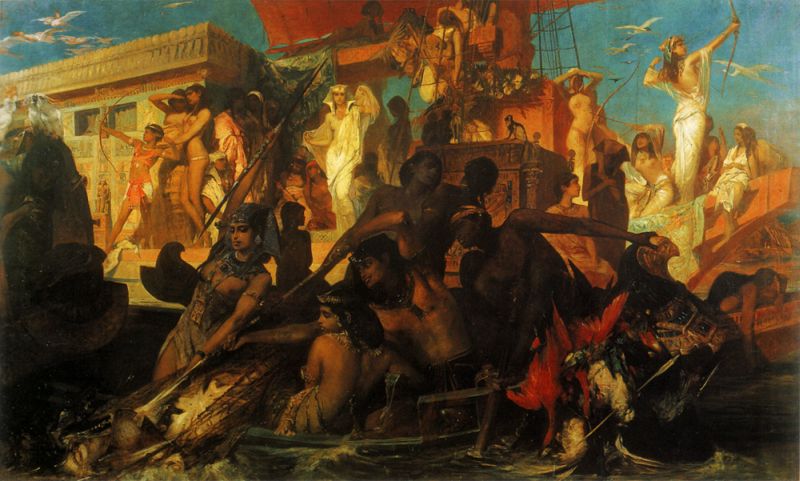 The Nile Hunt of Cleopatra
