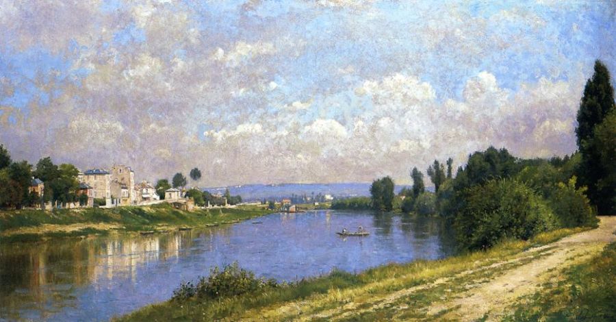 The Seine at la Garenne Saint Denis