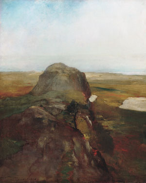 Autumn Study, View Over Hanging Rock, Newport, Rhode Island