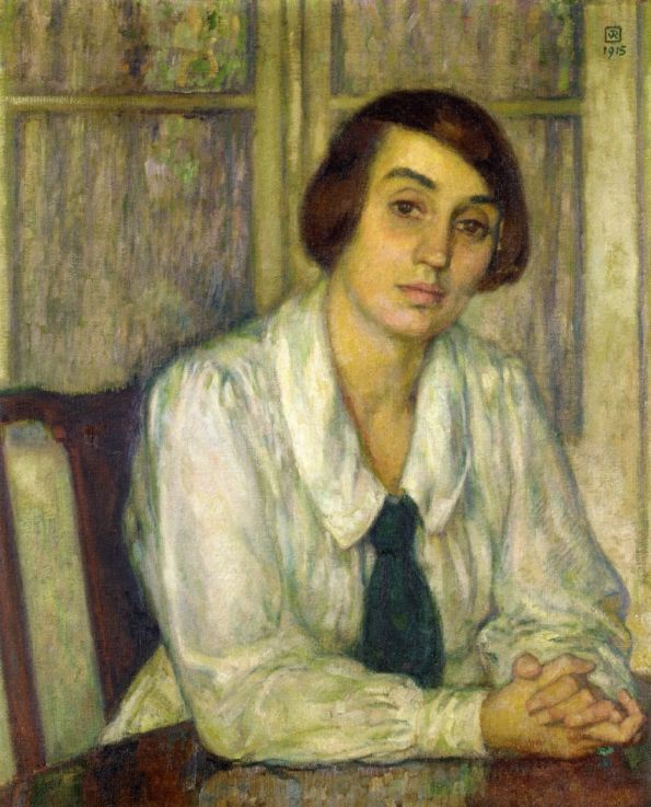 Portrait of Elizabeth van Rysselberghe