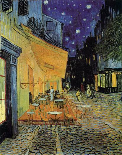 Cafe Terrace At Night