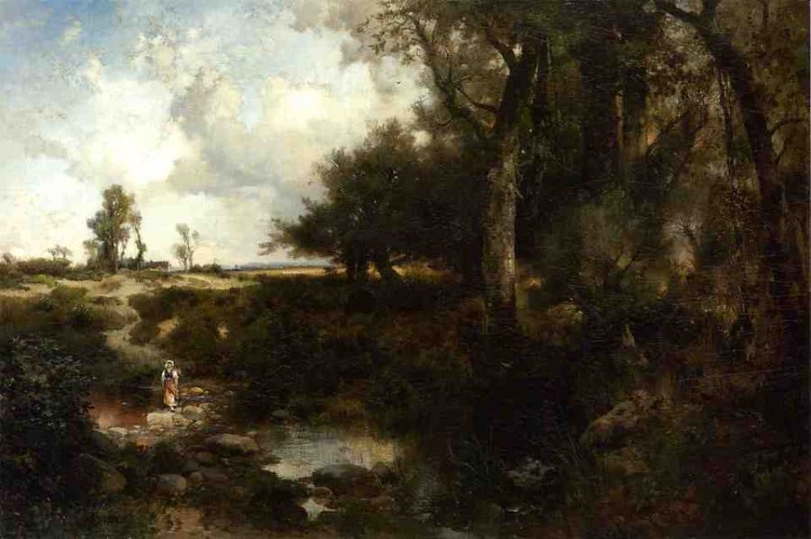 Crossing the Brook Near Plainfield, New Jersey