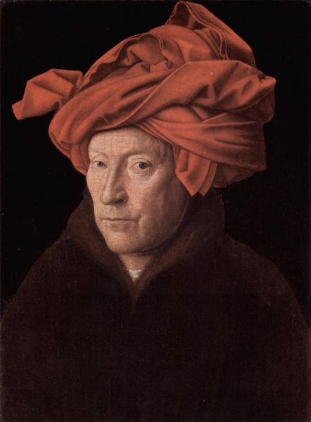 Portrait Of A Man In A Turban