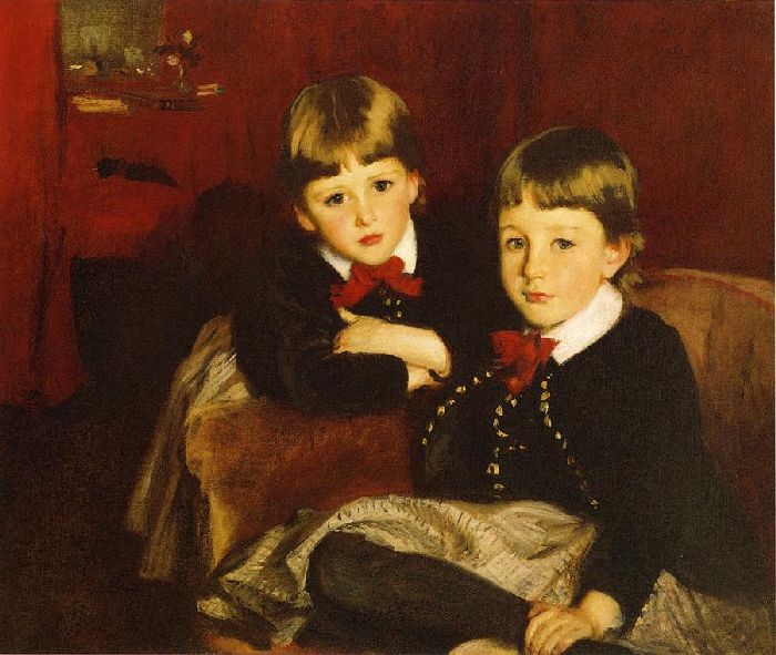 Portrait of Two Children