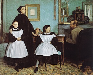 Edgar Degas The Bellelli Family, 1858-67