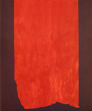 Barnett Newman Achilles 1952