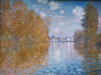 Claude Monet Autumn on the Seine, Argenteuil