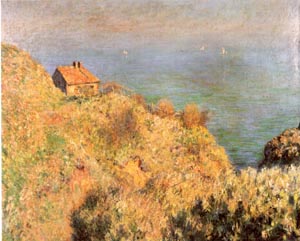 Claude Monet Cottage Varengeville 1882