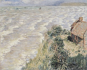 Claude Monet Customs House at Varengeville, 1882