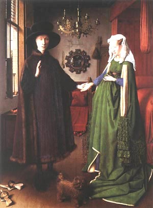 Commissions Gallery Jan Van Eyck : The Arnolfini Marriage 1434