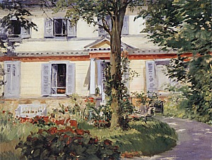 Edouard Manet The House in Rueil, 1882