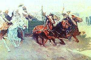 Frederic Remington Bringing Home the New Cook