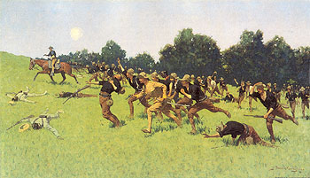 Frederic Remington The Charge of the Rough Rider 1898