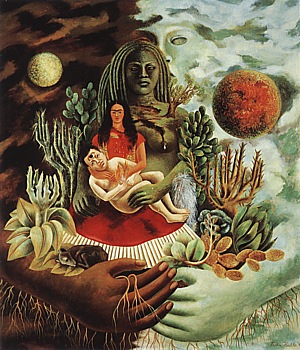 Frida Kahlo Love Embrace of The Universe, 1949