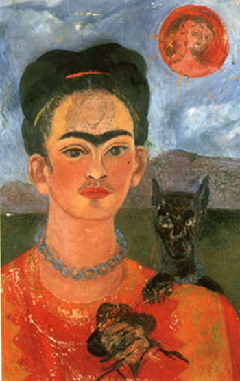 Frida Kahlo Self Portrait with Deigo on the Breast 1953