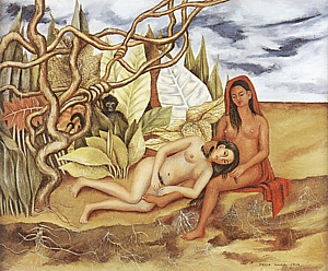 Frida Kahlo Two Nudes in a Forest, 1939