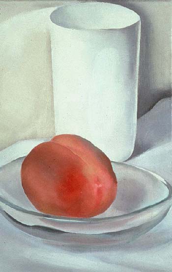 Georgia OKeeffe Peach and Glass 1927