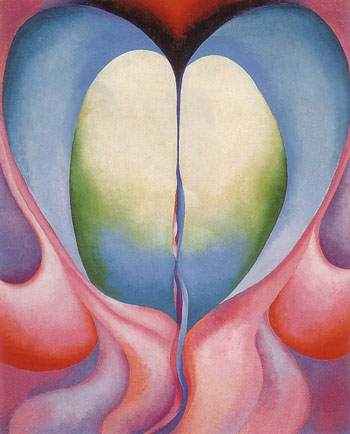 Georgia OKeeffe Pink Line 1919