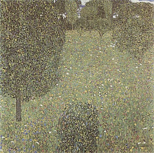 Gustav Klimt Landscape Garden (Meadow in Flower), 1906