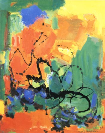 Hans Hofmann Burning Bush, 1959