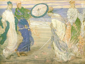 James McNeill Whistler Symphony in Blue and Pink