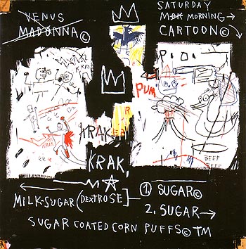 Jean-Michel-Basquiat A Panel of Experts 1982