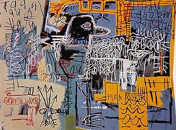 Jean-Michel-Basquiat Bird on money 1981