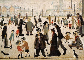 L-S-Lowry The Cripples 1949