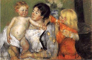 Mary Cassatt After the Bath 1901