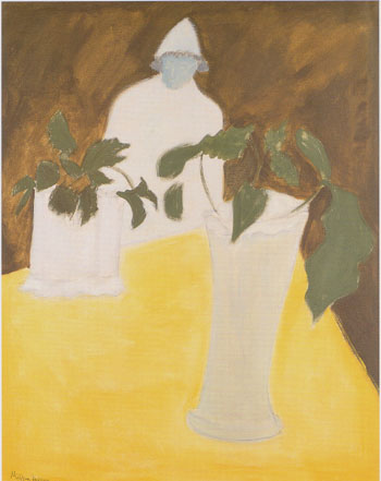Milton Avery White Vase