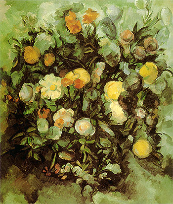 Paul Cezanne Flowers 1900