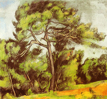 Paul Cezanne Great Pine 1890