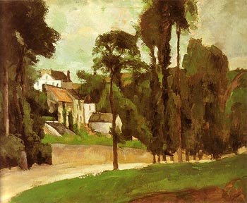 Paul Cezanne Road at Pontoise 1875