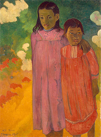 Paul Gauguin Piti Teina Two Sisters 1892