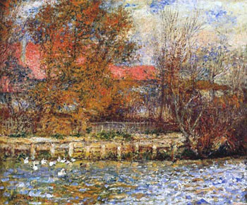 Pierre Auguste Renoir Duck Pond 1873