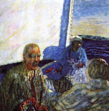 Pierre Bonnard The Sailing Excurion 1924