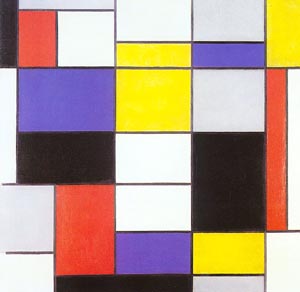 Piet Mondrian Composition A87