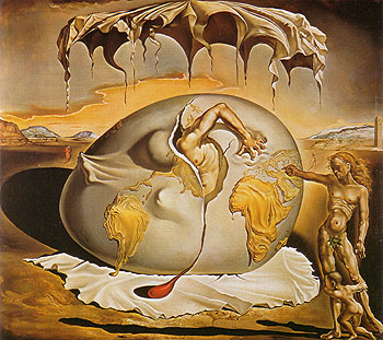 Salvador Dali Geopolitical Child Watching the Birthof the New Man 1943