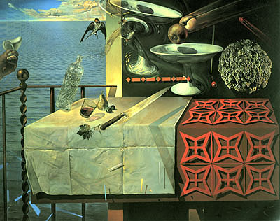 Salvador Dali Still Life Fast Moving 1956