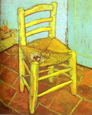 Vincent van Gogh Chair with Pipe 1888