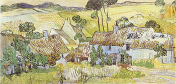 Vincent van Gogh Farms near Auvers 1890