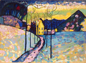 Wassily Kandinsky Winter Landscape 1909