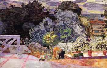 Pierre Bonnard The Terrace 1918
