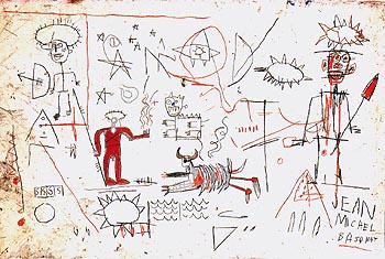 Jean-Michel-Basquiat Untitled 1981