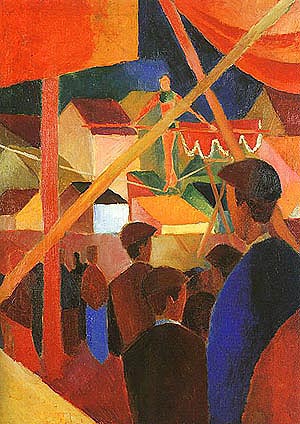 August Macke The Tightrope Walker 1914