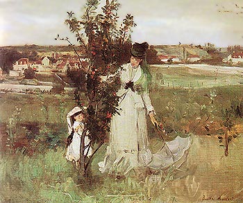 Berthe Morisot Hide and Seek 1873