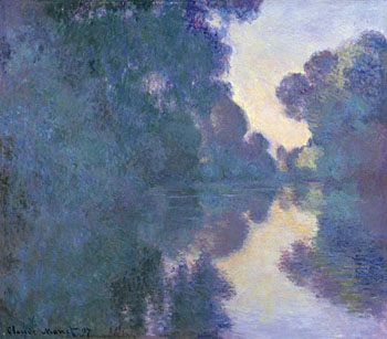 Claude Monet Morning on the Seine near Giverny 1897